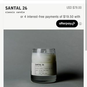 LE LABO Santal 26 Candle